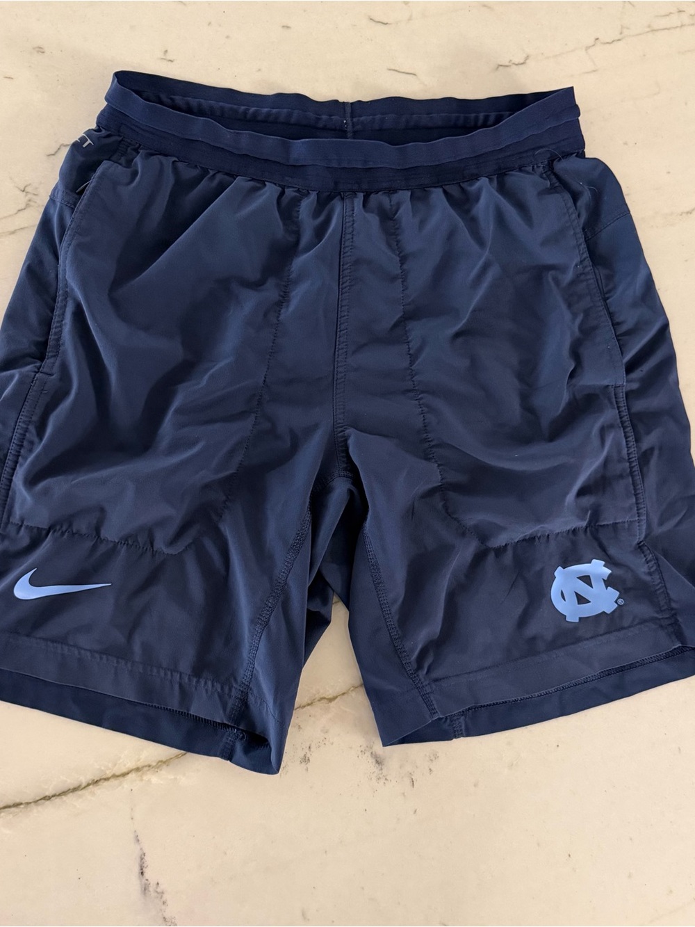 Nike UNC DRIFIT Shorts Mens Small Blue Shorts Carolina ACC